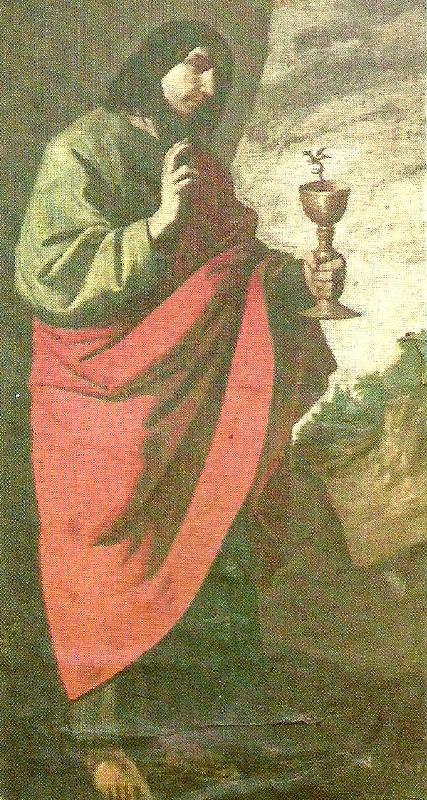 Francisco de Zurbaran st, john the evangelist Spain oil painting art
